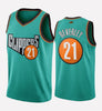 Men's Los Angeles Clippers #21 Patrick Beverley stitched jersey