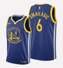 Men's Golden State Warriors#6 Alen Smailagic Stitched jersey