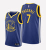 Men's Golden State Warriors #7 Eric Paschall stitched jersey