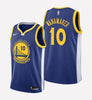 Men's Golden State Warriors #10 Brad Wanamaker stitched jersey