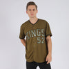 Custom Olive Camo-Black Authentic Salute To Service Baseball Jersey