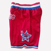 Men's 1991 All-Star West Shorts Red