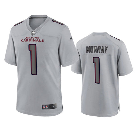 Men's Arizona Cardinals Kyler Murray Gray Atmosphere Fashion Limited Jersey