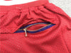 Men's Atlanta Hawks Shorts Red white, Hawks Mens Basketball Shorts Stitched