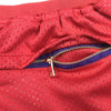 Men's Atlanta Hawks Shorts Red white, Hawks Mens Basketball Shorts Stitched