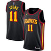 Men's Atlanta Hawks #11 Trae Young stitched jersey