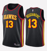 Men's Atlanta Hawks #13 Bogdan Bogdanovic stitched jersey