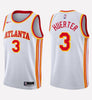 Men's Atlanta Hawks #3 Kevin Huerter stitched jersey