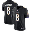 Men's Baltimore Ravens Lamar Jackson Black Limited Jersey