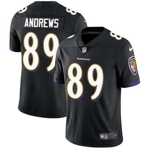 Men's Baltimore Ravens Mark Andrews Black Limited Jersey