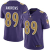Men's Baltimore Ravens Mark Andrews Purple Color Rush Limited Jersey