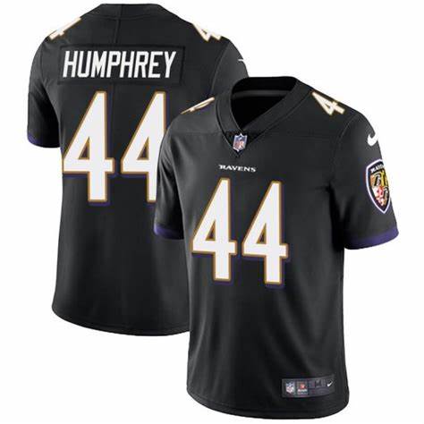 Men's Baltimore Ravens Marlon Humphrey Black Limited Jersey