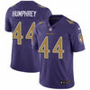 Men's Baltimore Ravens Marlon Humphrey Purple Color Rush Limited Jersey