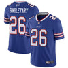 Men's Buffalo Bills Devin Singletary Royal Limited Jersey