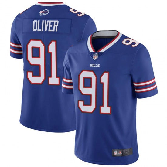 Men's Buffalo Bills Ed Oliver Royal Limited Jersey