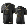 Men's Buffalo Bills Josh Allen Black Golden Limited Jersey