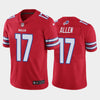 Men's Buffalo Bills Josh Allen Red Color Rush Limited Jersey