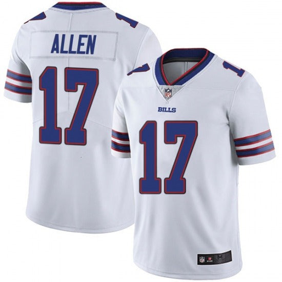 Men's Buffalo Bills Josh Allen White Limited Jersey