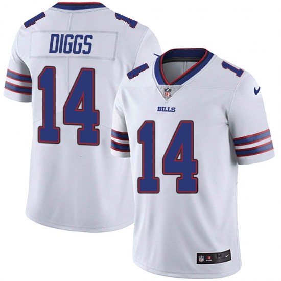 Men's Buffalo Bills Stefon Diggs White Limited Jersey