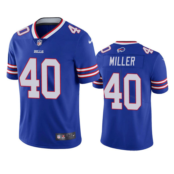 Men's Buffalo Bills Von Miller Royal Limited Jersey