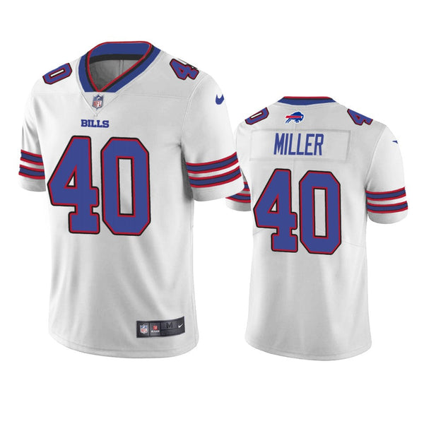 Men's Buffalo Bills Von Miller White Limited Jersey