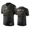 Men's Carolina Panthers Christian McCaffrey Black Golden Limited Jersey