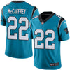 Men's Carolina Panthers Christian McCaffrey Blue Limited Jersey