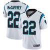 Men's Carolina Panthers Christian McCaffrey White Limited Jersey