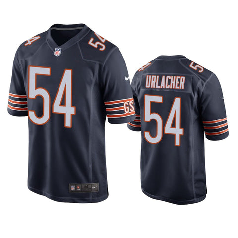 Men's Chicago Bears Brian Urlacher Navy Limited Jersey