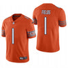 Men's Chicago Bears Justin Fields Orange Limited Jersey