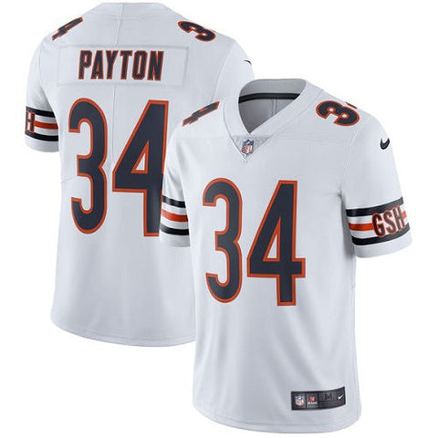 Men's Chicago Bears Walter Payton White Limited Jersey