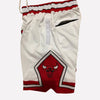 Men's Chicago Bulls Shorts white Bulls Mens Basketball Shorts Stitched