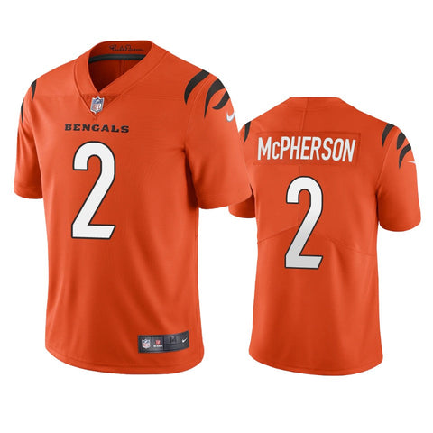 Men's Cincinnati Bengals Evan McPherson Orange Limited Jersey