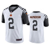 Men's Cincinnati Bengals Evan McPherson White Color Rush Limited Jersey