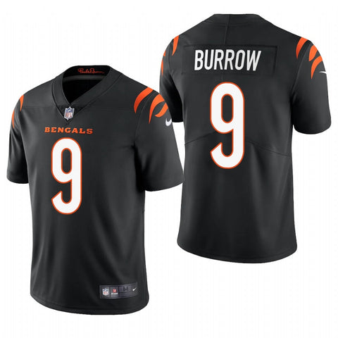 Men's Cincinnati Bengals Joe Burrow 2021 Black Limited Jersey