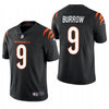 Men's Cincinnati Bengals Joe Burrow 2021 Black Limited Jersey
