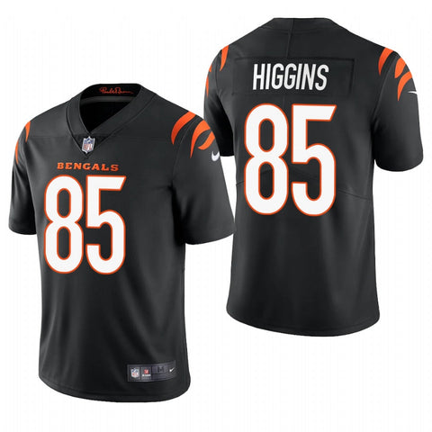 Men's Cincinnati Bengals Tee Higgins 2021 Black Limited Jersey