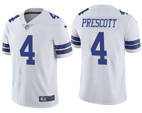 Men's Dallas Cowboys Dak Prescott White Limited Jersey