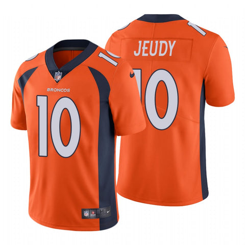 Men's Denver Broncos Jerry Jeudy Orange Limited Jersey