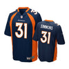 Men's Denver Broncos Justin Simmons Navy Limited Jersey