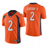 Men's Denver Broncos Pat Surtain II Orange Limited Jersey