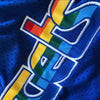 Men's Denver Nuggets Shorts Blue, Nuggets Mens Basketball Shorts Stitched