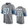 Men's Detroit Lions Aidan Hutchinson Gray Color Rush Limited Jersey