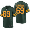 Men's Green Bay Packers David Bakhtiari Green Throwback Alternate Jersey