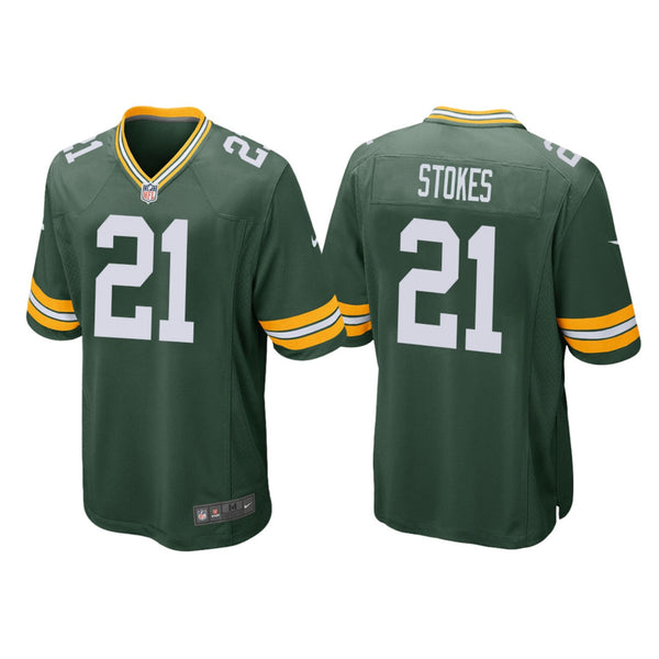 Men's Green Bay Packers Eric Stokes Green Limited Jersey