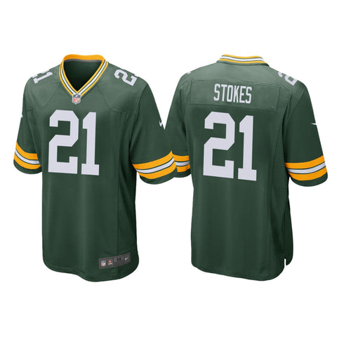 Men's Green Bay Packers Eric Stokes Green Limited Jersey