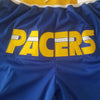 Men's Indiana Pacers Shorts Blue, Pacers Mens Basketball Shorts Stitched