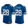 Men's Indianapolis Colts Jonathan Taylor Royal Throwback Limited Jersey