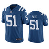 Men's Indianapolis Colts Royal Kwity Paye Color Rush Limited Jersey
