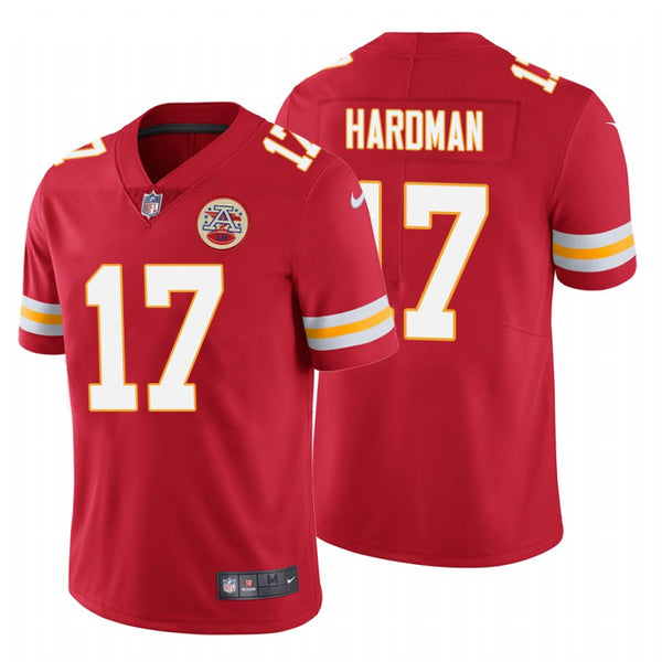 Men's Kansas City Chiefs Mecole Hardman Red Limited Jersey